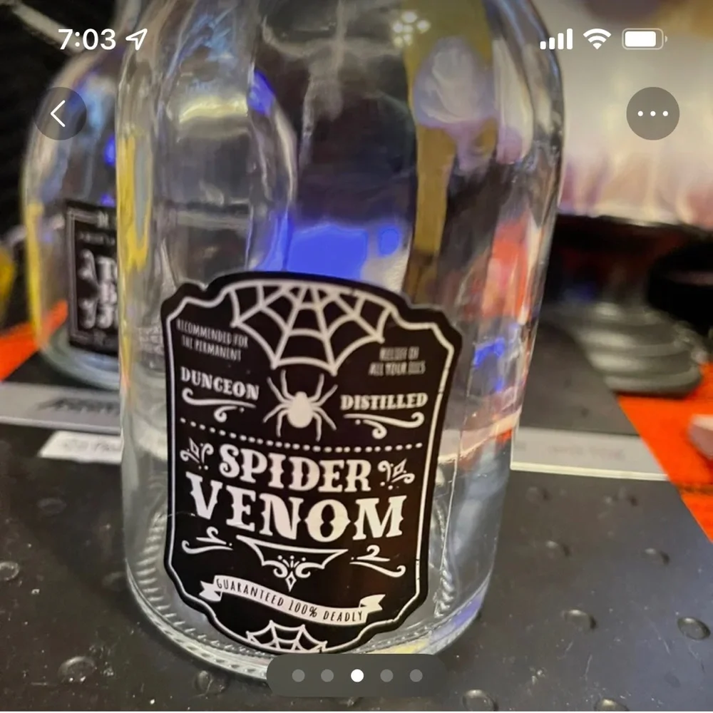 Set of 3 glass potion bottles Target